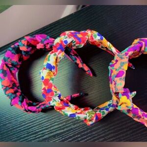 Colorful Floral Kids Headband Set 
($12 for all four headbands)